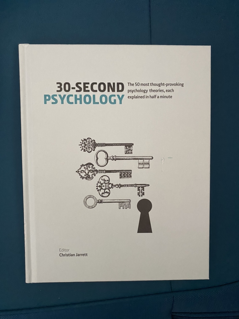 Book 30 Second Psychology thumbnail