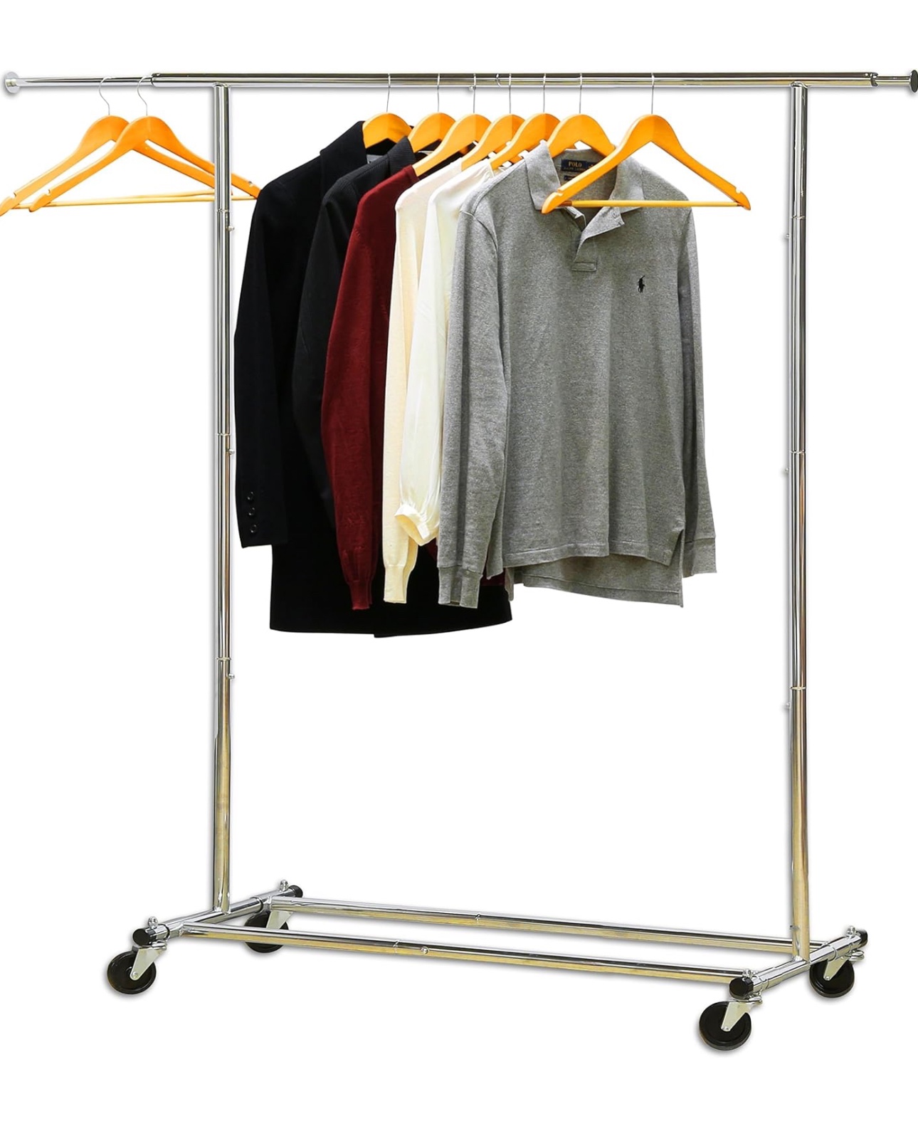 Heavy Duty Clothing  Rack | Chrome thumbnail
