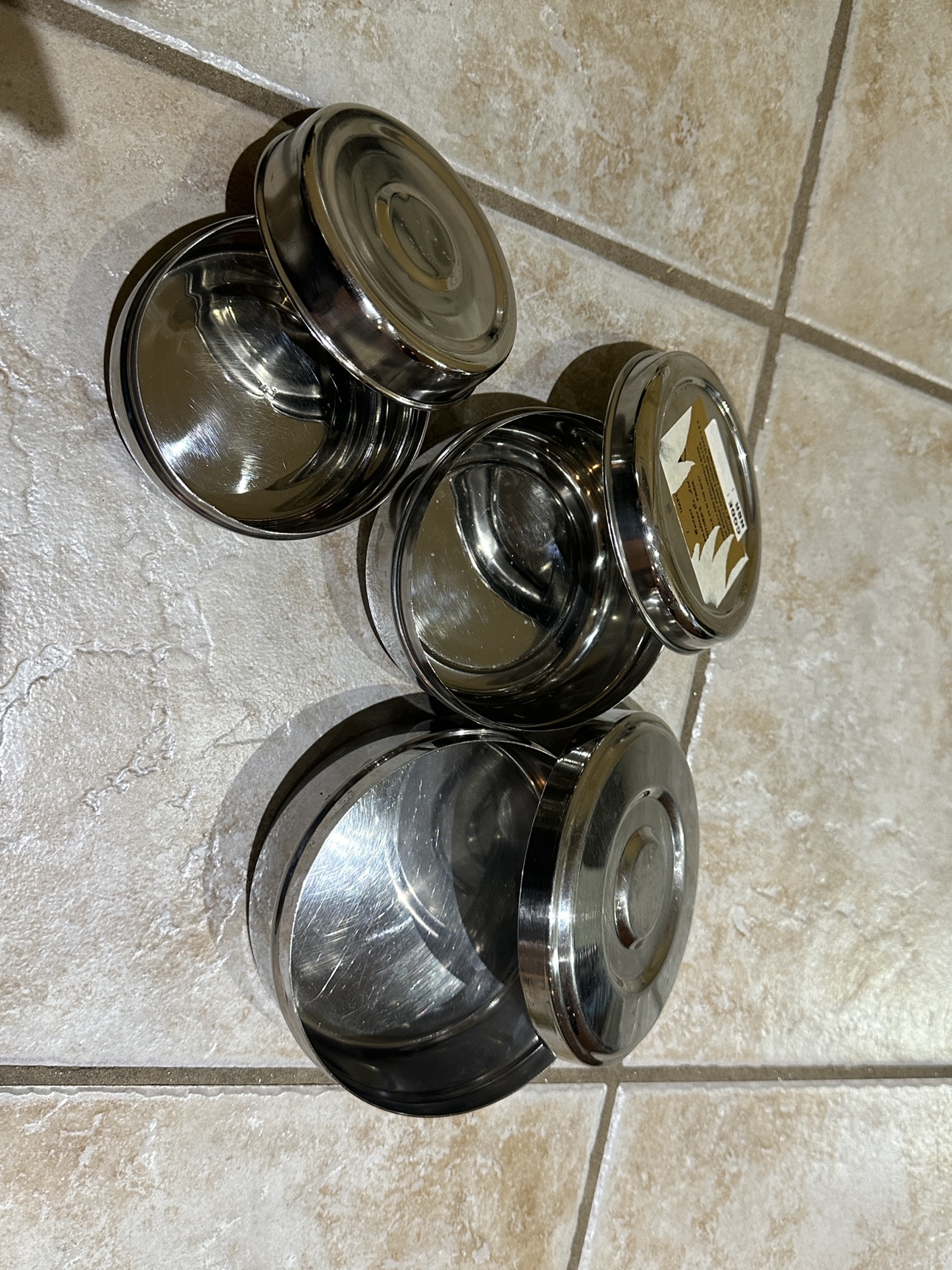 4 pc.container set,pots lids,cast iron fry pan image indicator(2)