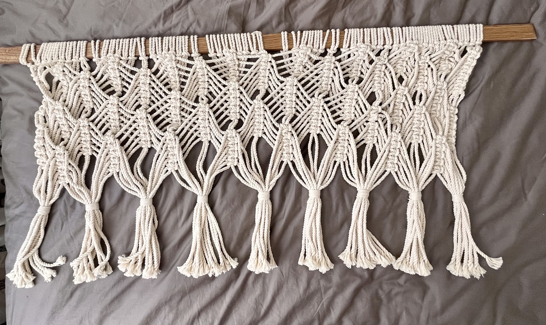 Macrame wall hanging thumbnail