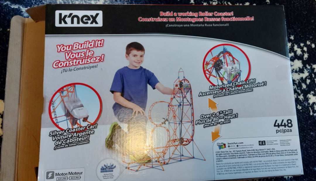 K'nex roller coaster set thumbnail