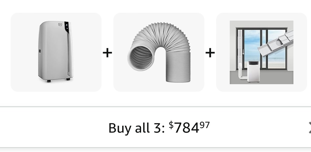 De'Longhi Portable Air Conditioner image indicator(2)