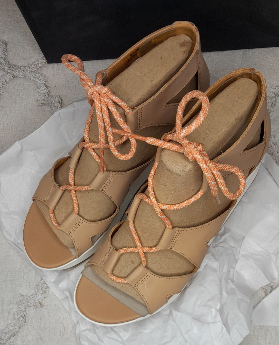 Cameron Flatform Lace Wedge Sandal - Size 10.5 US - photo 4