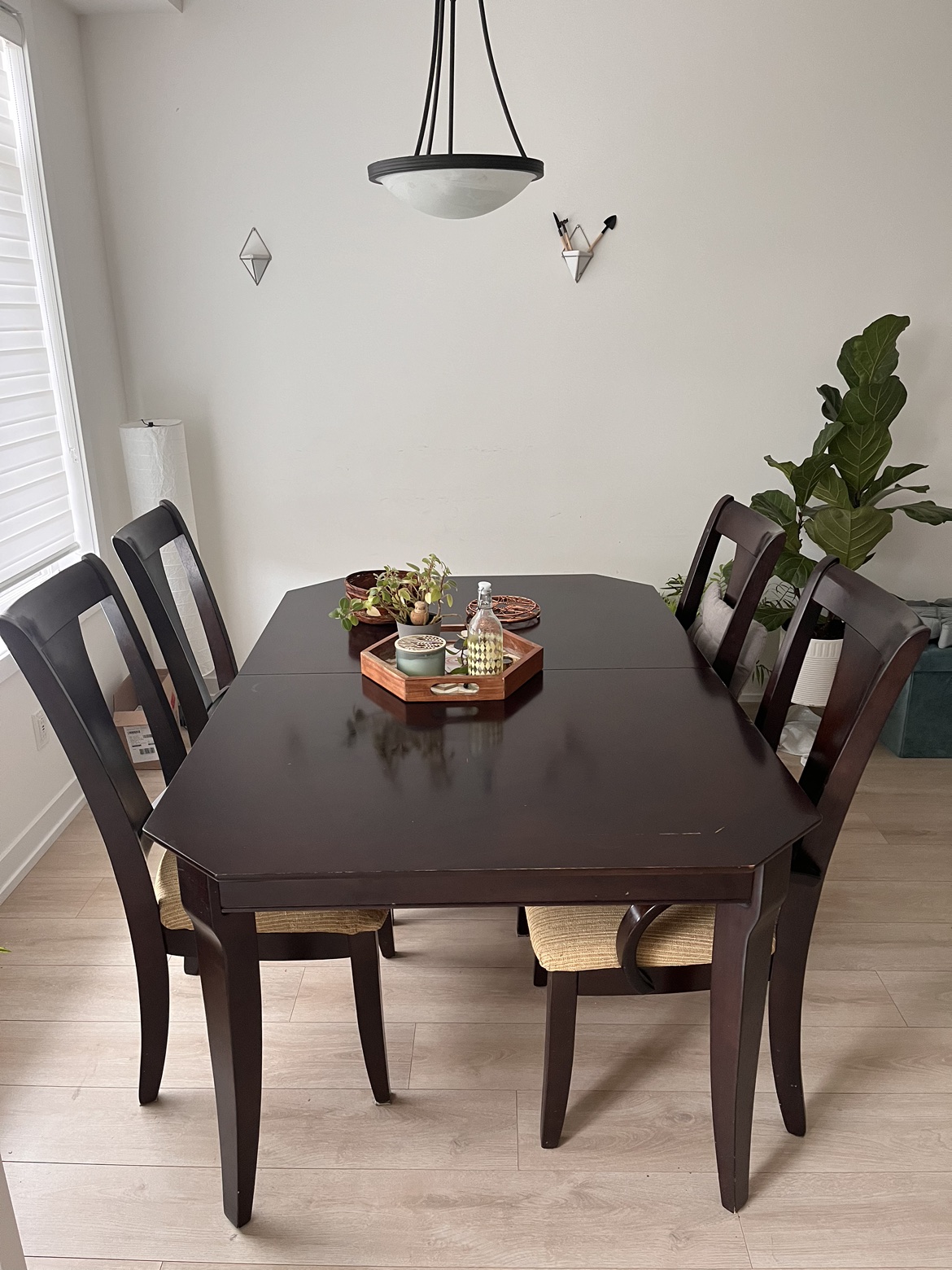 Dining table with 4 chairs