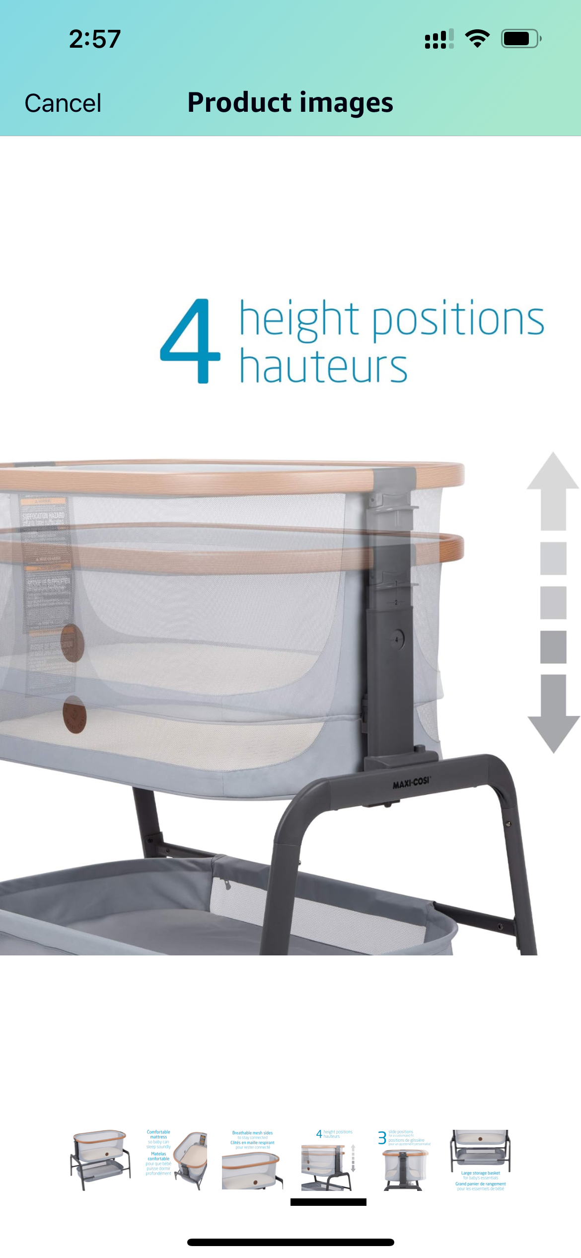 Maxi Cosi Bassinet image indicator(4)