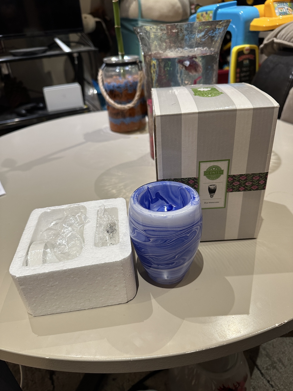 Blue Marble Scentsy Plug-in