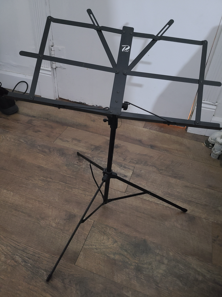 Foldable Profile Music Stand 🥕