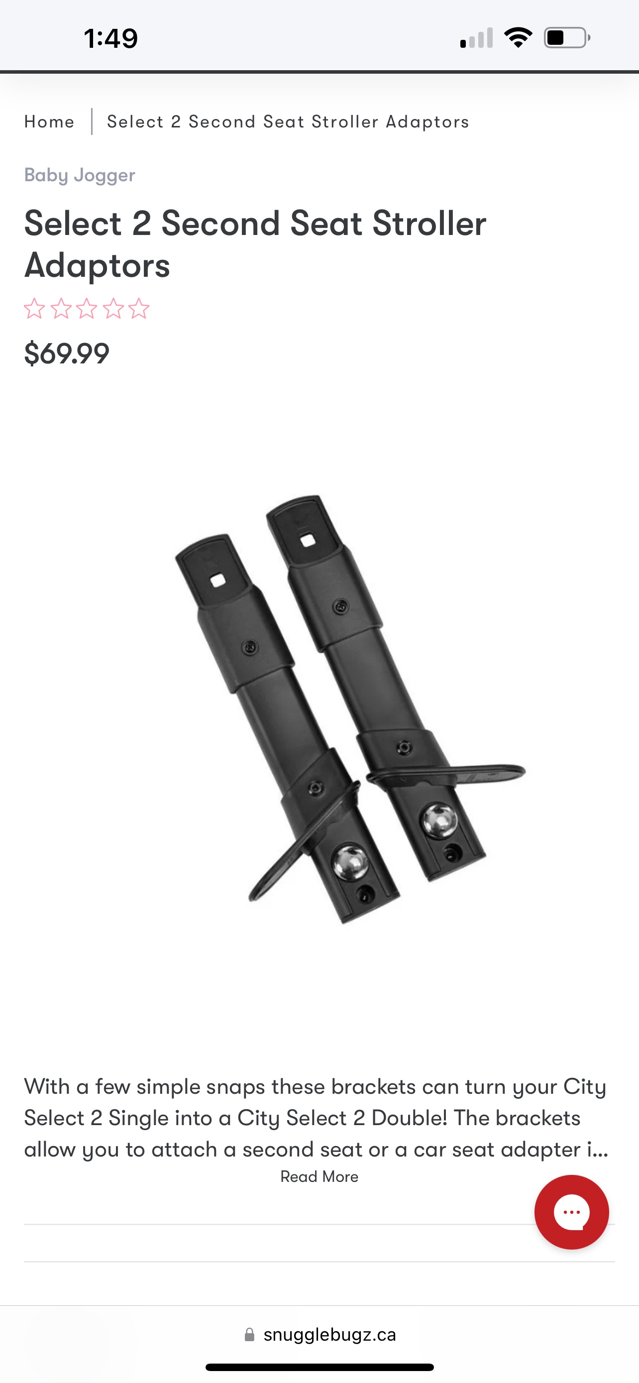 Baby Jogger |Second seat adaptors - photo 4