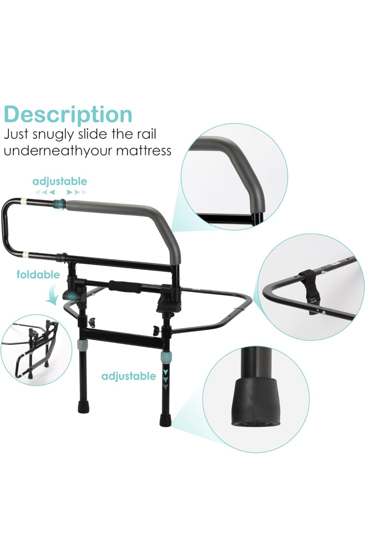 Bed rail for elderly - photo 4