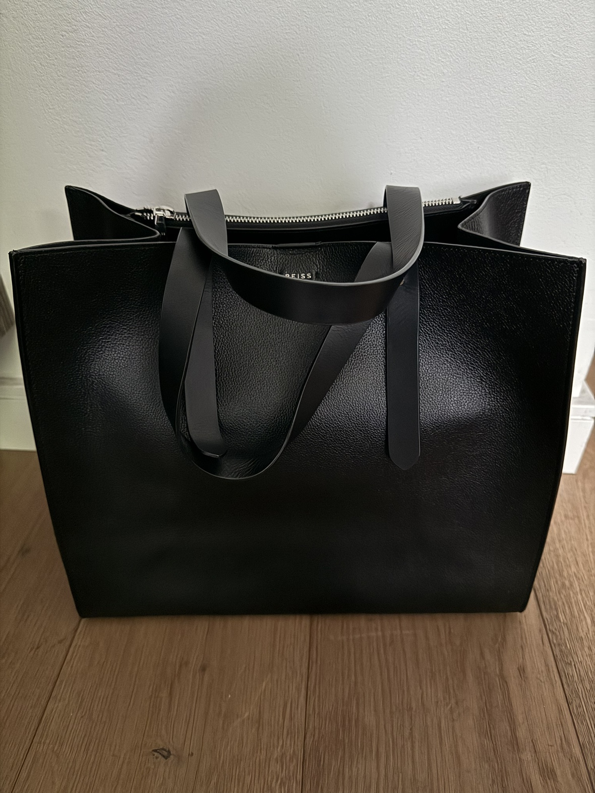 REISS Swaby Leather Tote Bag - photo 3