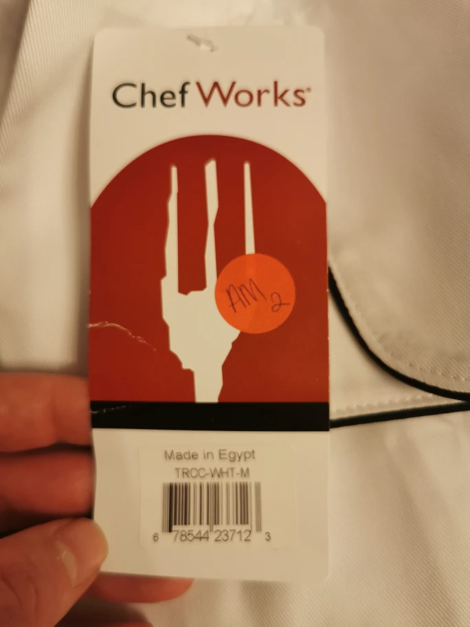 chef works jacket coat M image indicator(4)