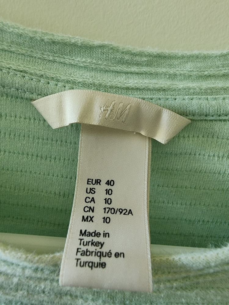 Mint green Tshirt dress image indicator(2)