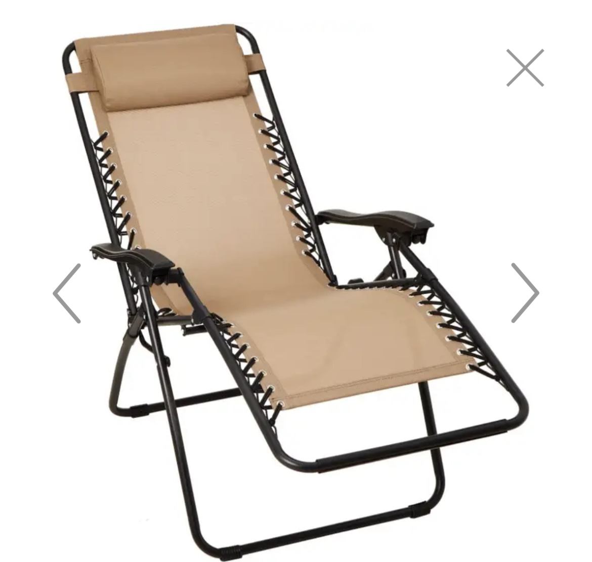 Zero gravity outdoor chair thumbnail