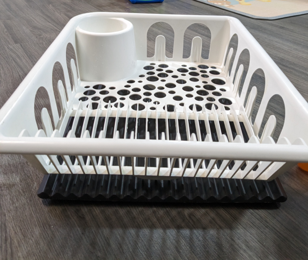 Dish drying rack and drainer - photo 4