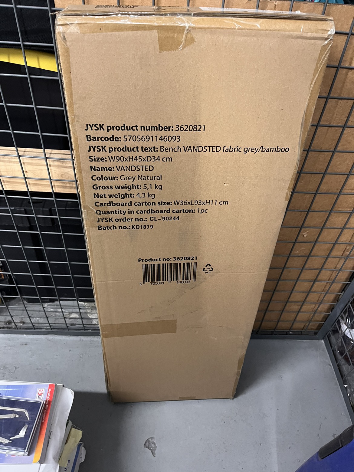 🥕 Hall bench - photo 3