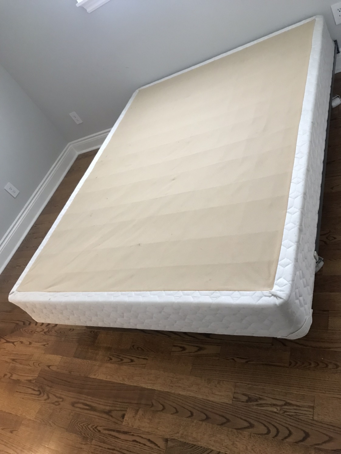 Queen Bed, Box Spring and metal frame thumbnail
