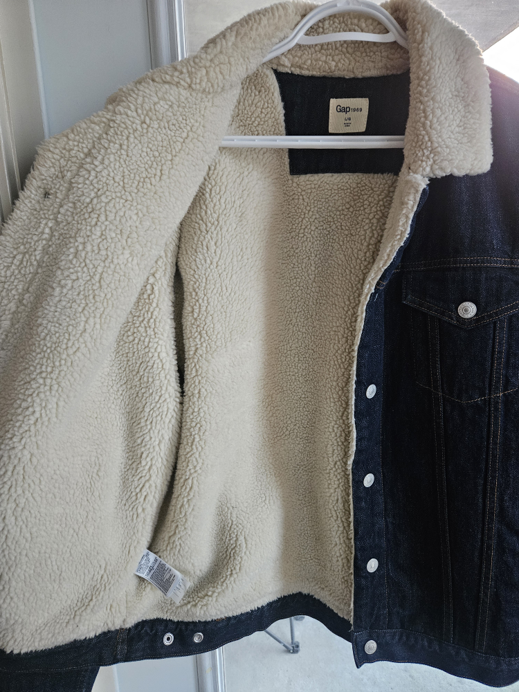 Gap fleece jean jacket - photo 2