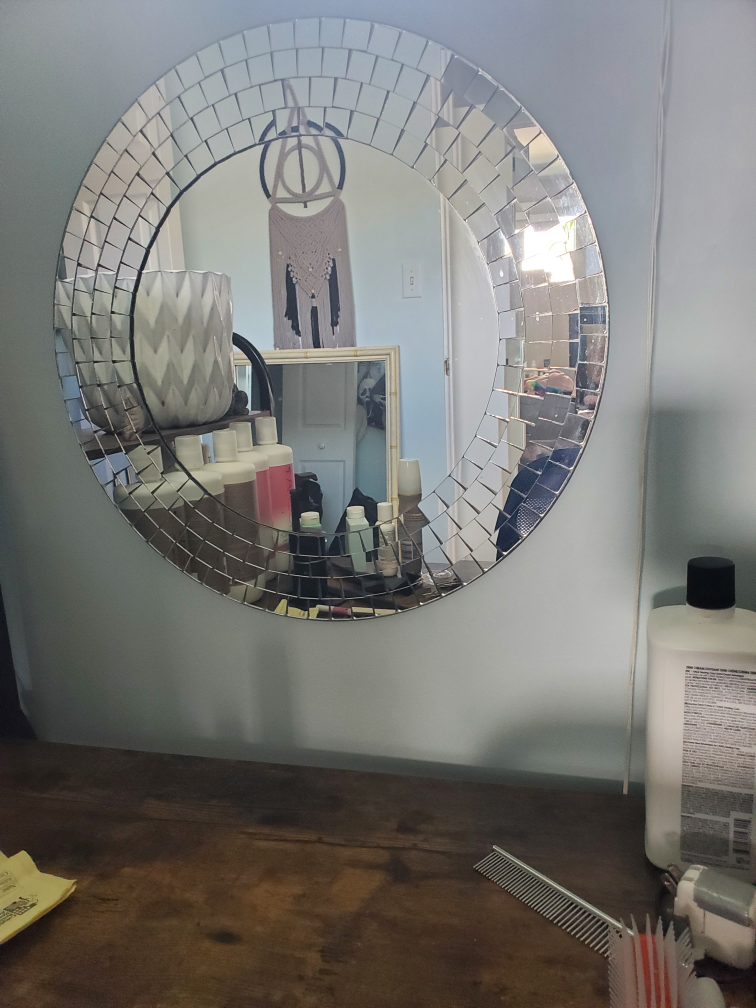 Round mirror - photo 2