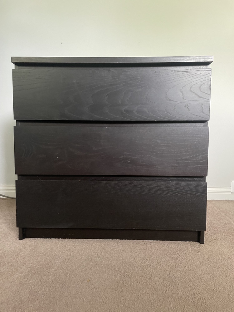IKEA Malm | 3 Drawer Dresser