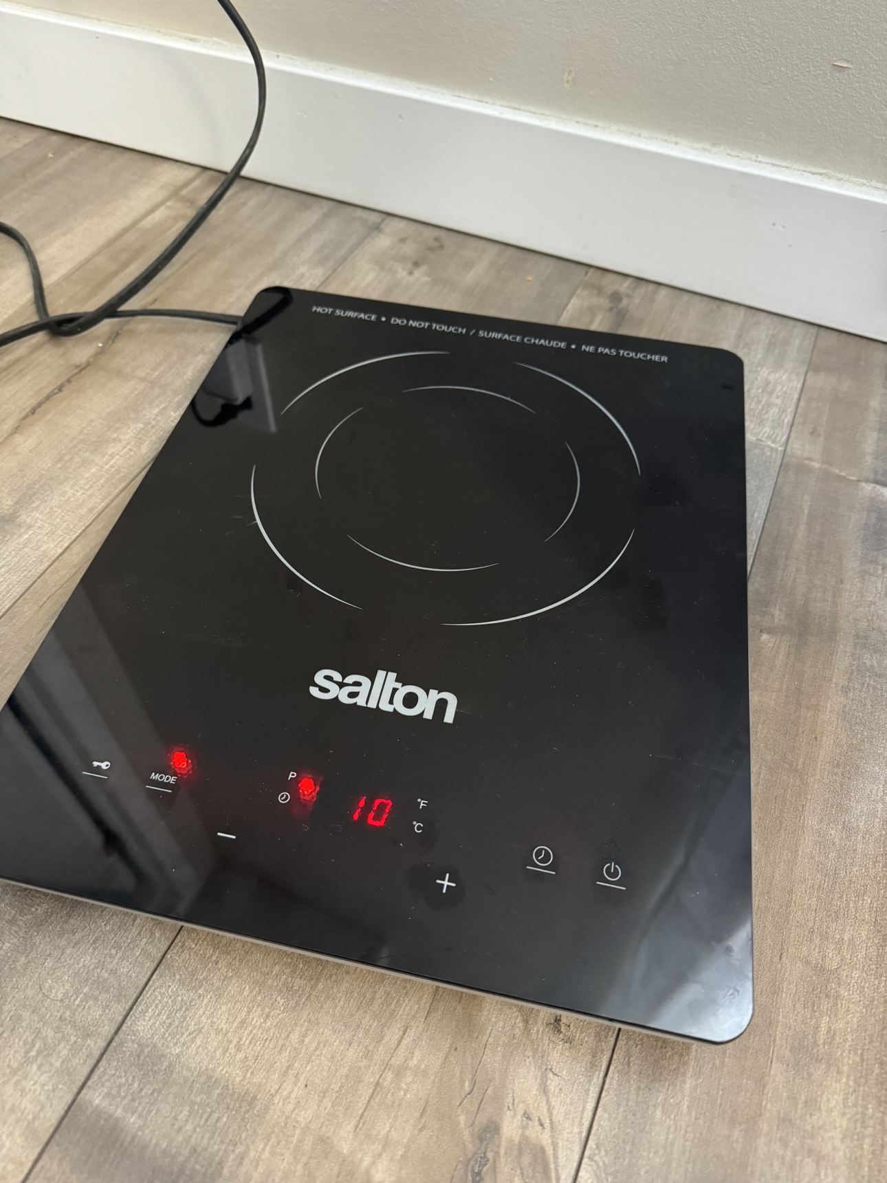 salton induction cook top - photo 2