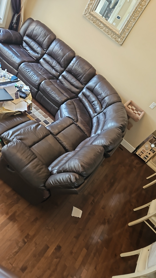 Big couch, downsizing to smaller one