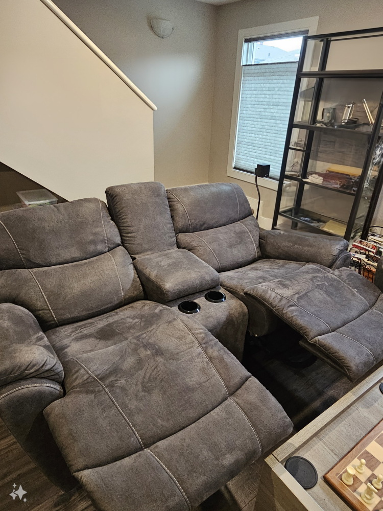 Two La-z-boy Loveseat Recliners