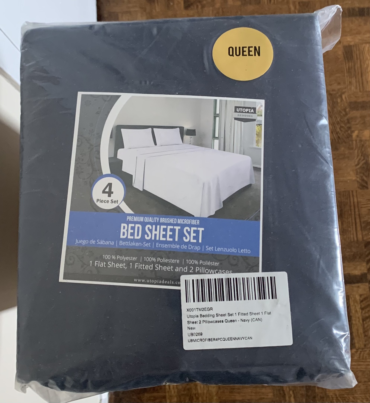 Utopia Bedding Bed Sheet- 4 Piece Queen image indicator(3)