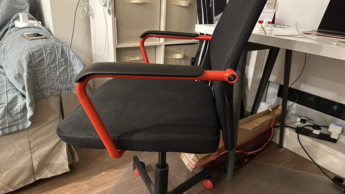 IKEA HUVUDSPELARE Handled gaming chair with wheels - photo 5