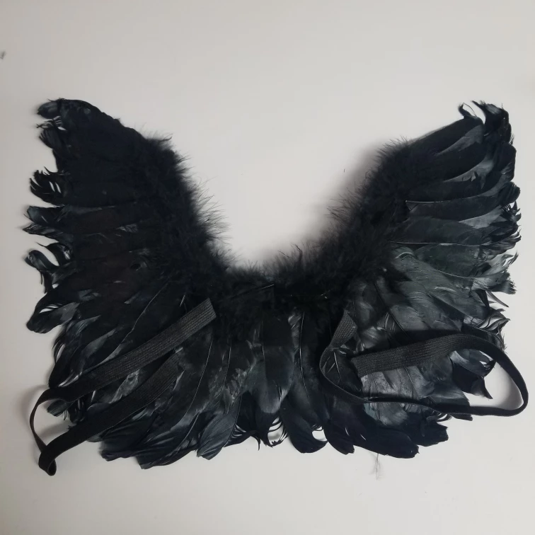 Black Angel Wings Halloween Costume, Photography / Cosplay image indicator(7)