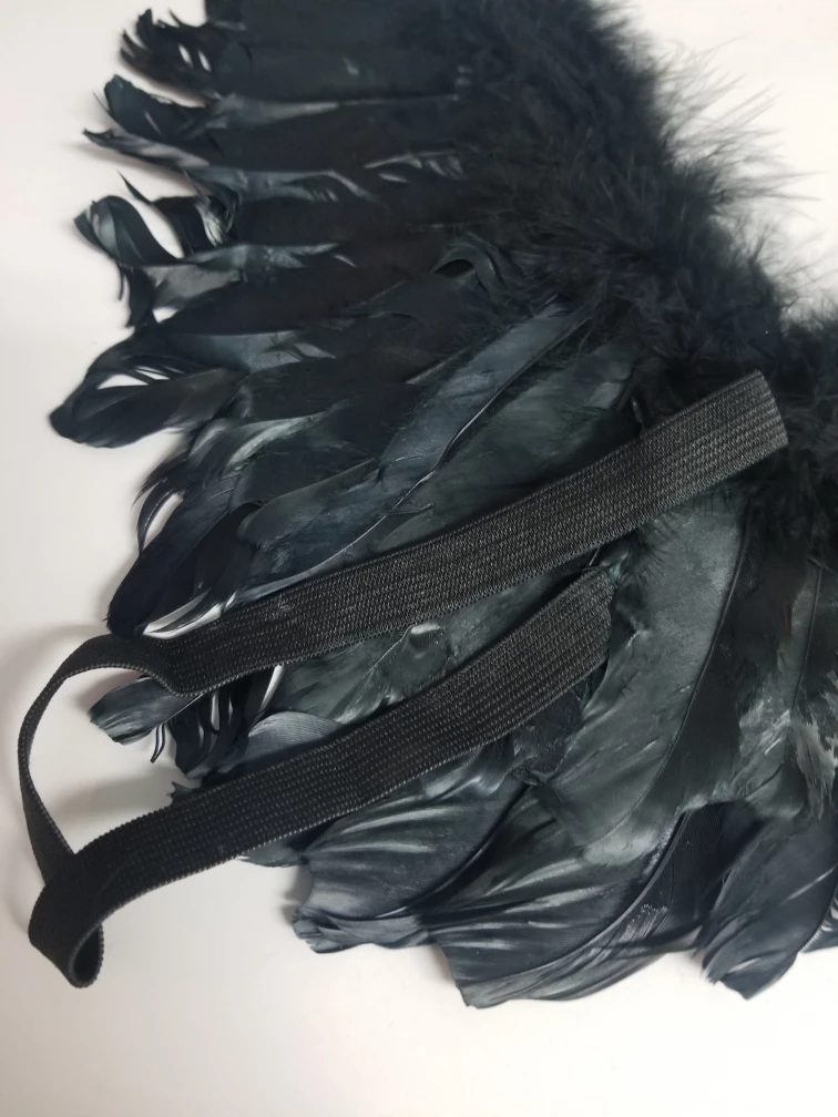 Black Angel Wings Halloween Costume, Photography / Cosplay image indicator(9)