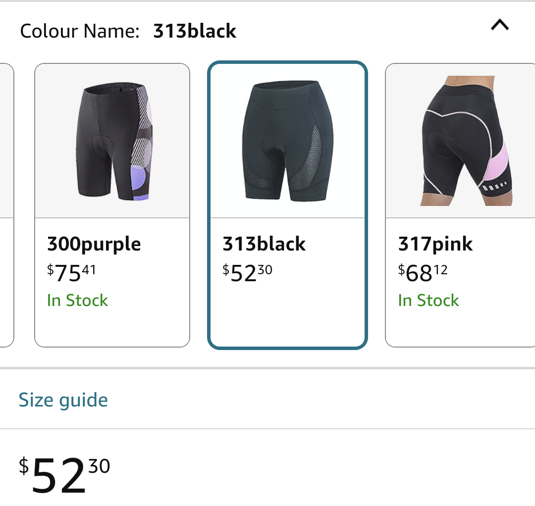 brand new padded cycling shorts - photo 5