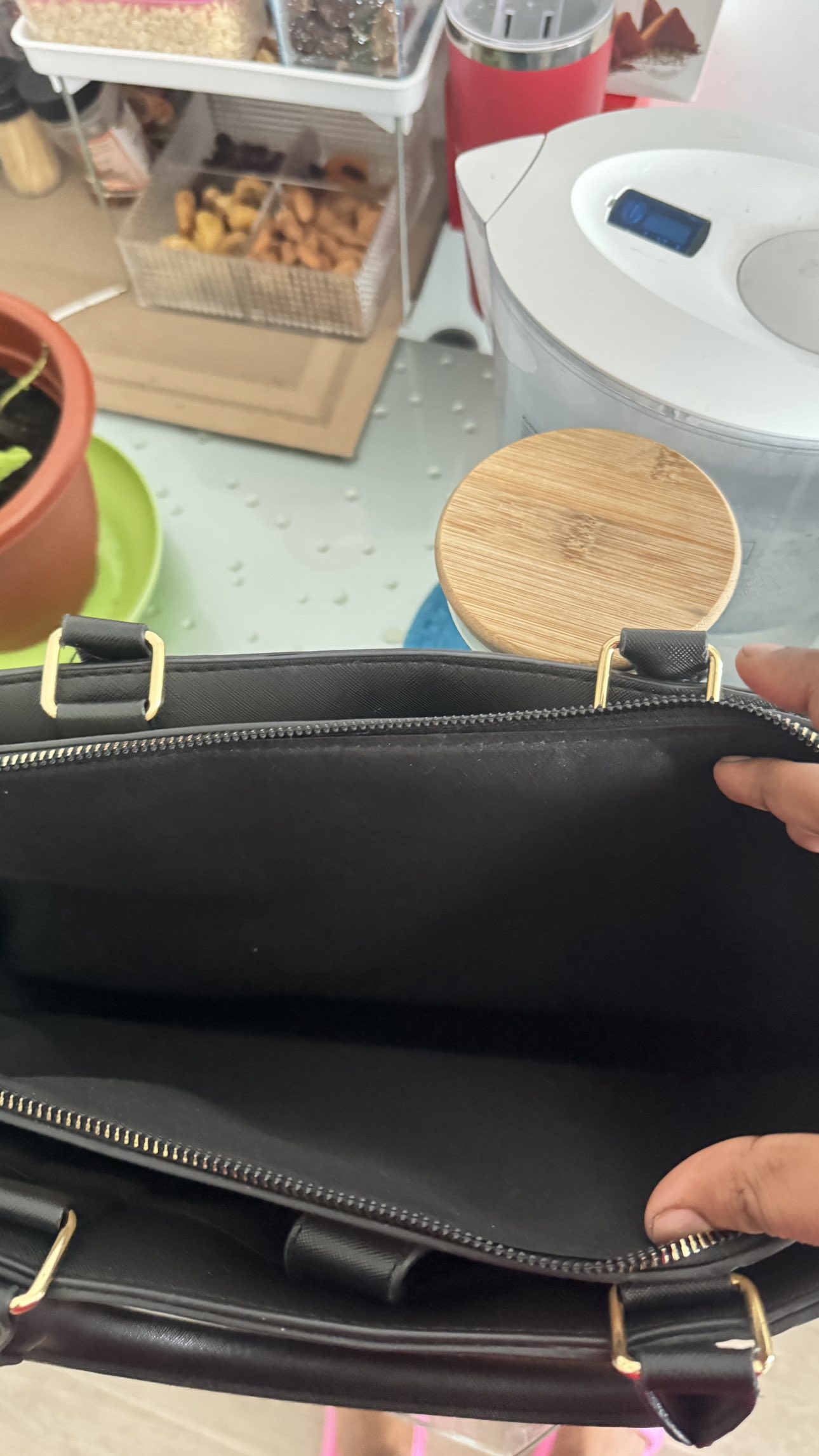 Women’s stunning brown laptop tote bag - photo 4