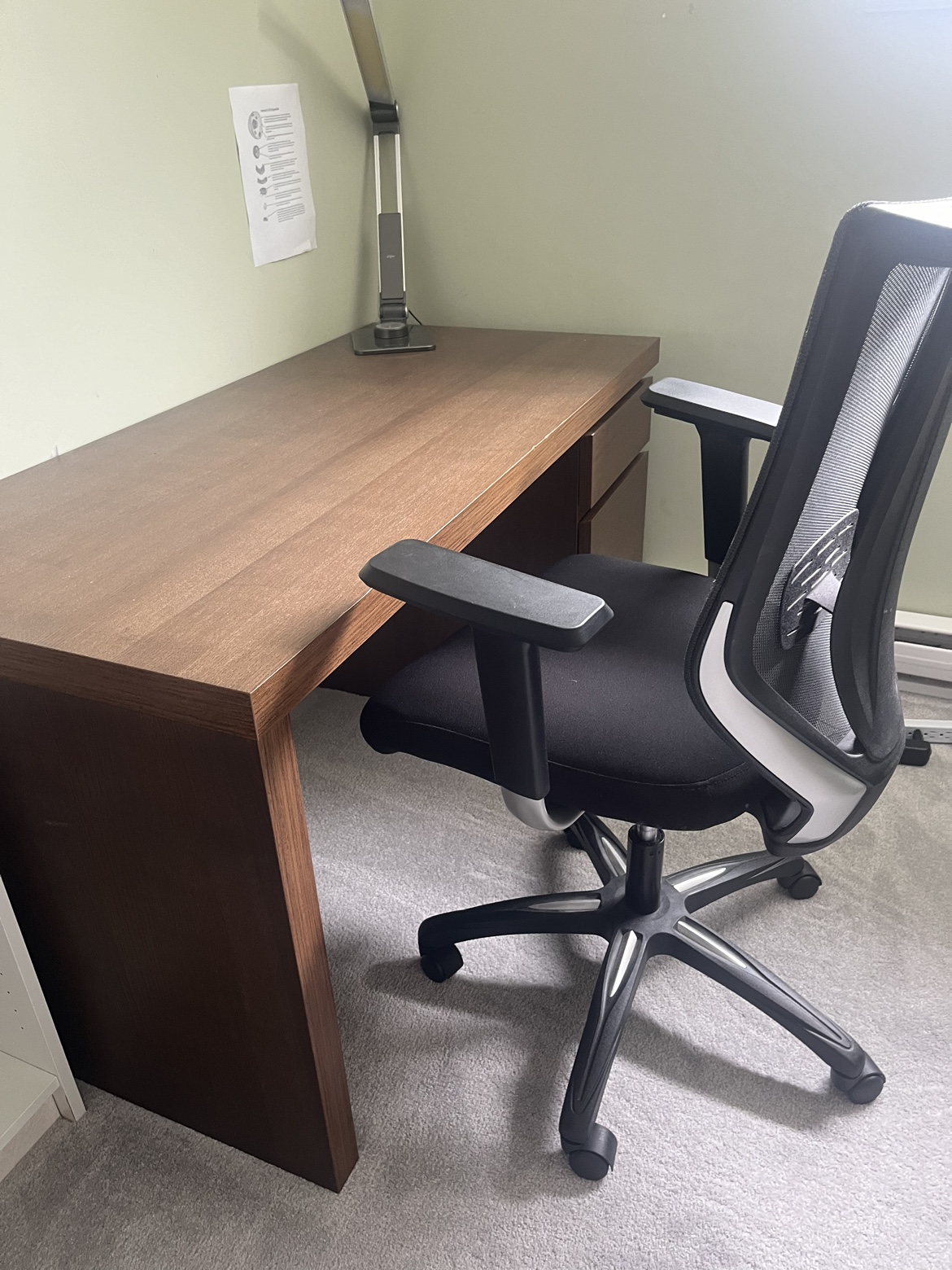 1. Work Desk + Chair