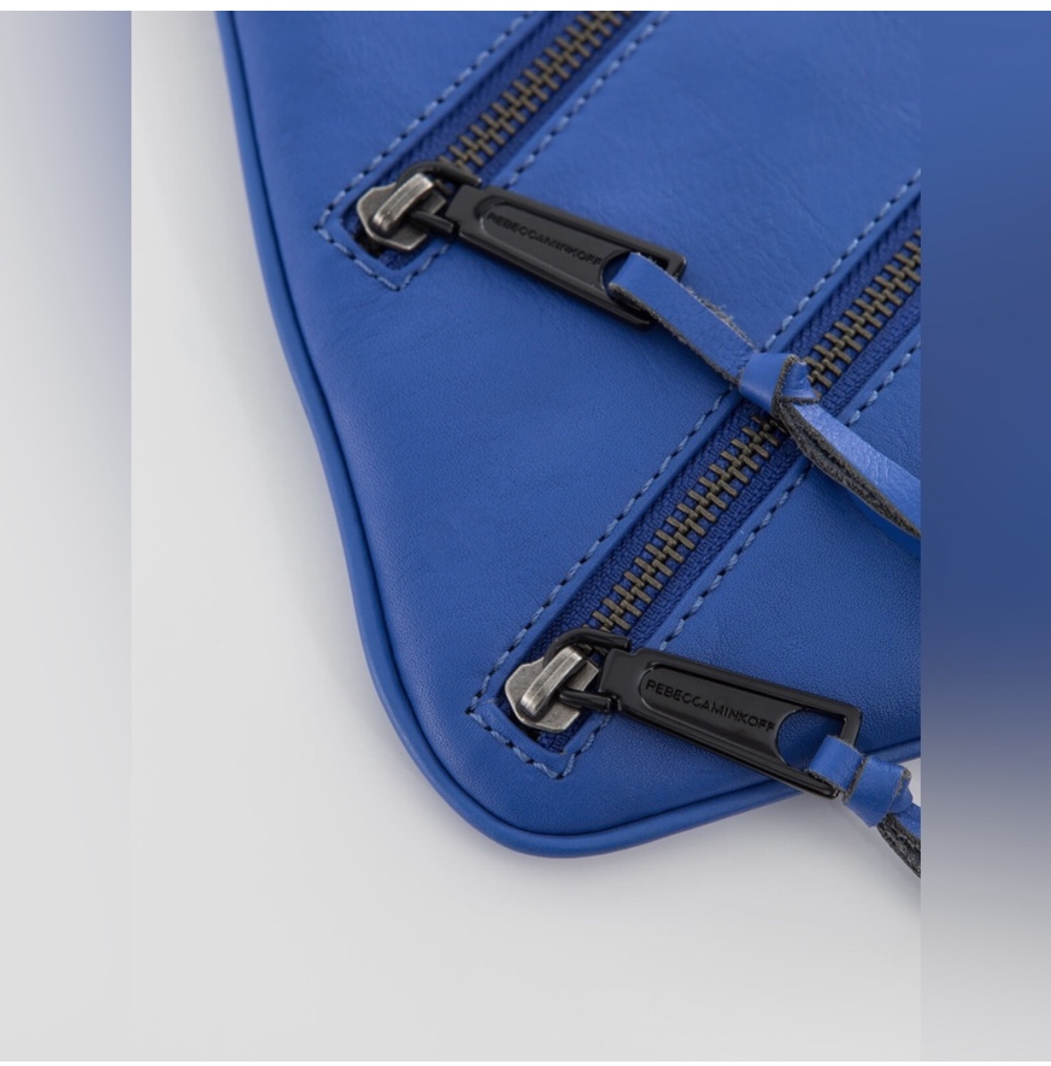 REBECCA MINKOFF MOTO ROCKER CROSSBODY ELECTRIC BLUE - photo 5