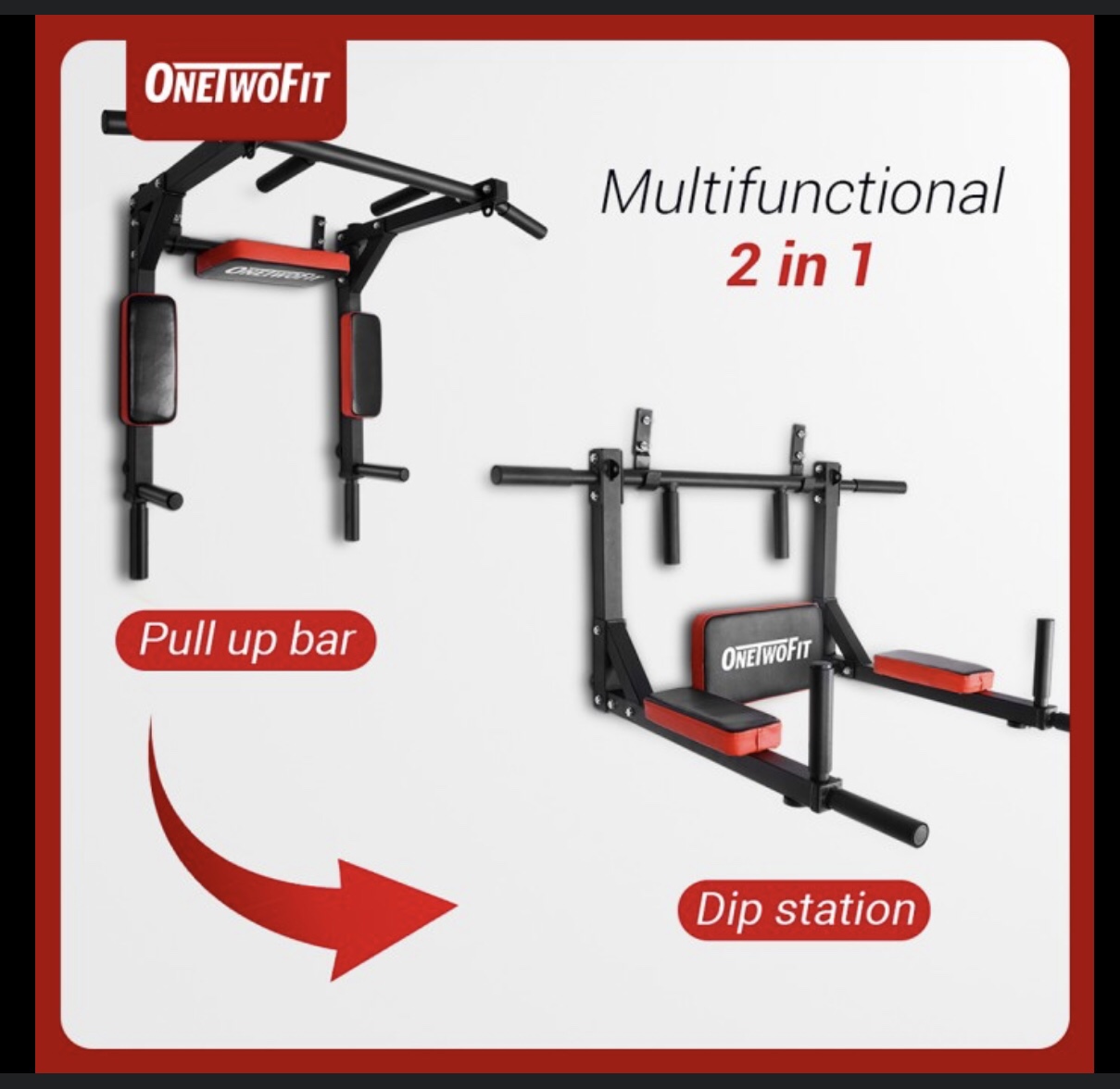 Pull up bar heavy duty - photo 2