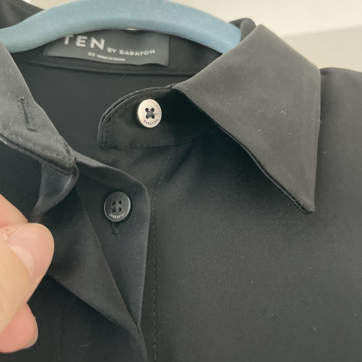 NEW Ten by Babaton Sleuth Satin dress XS image indicator(6)