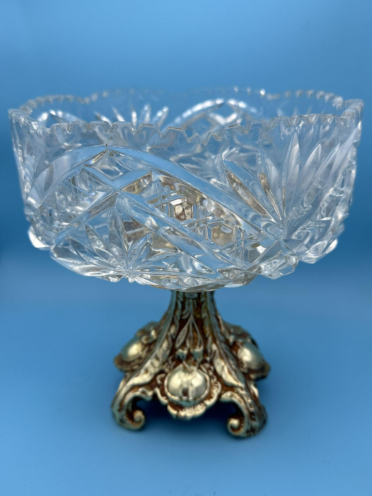 Vintage Pedestal Fruit Bowl - photo 2