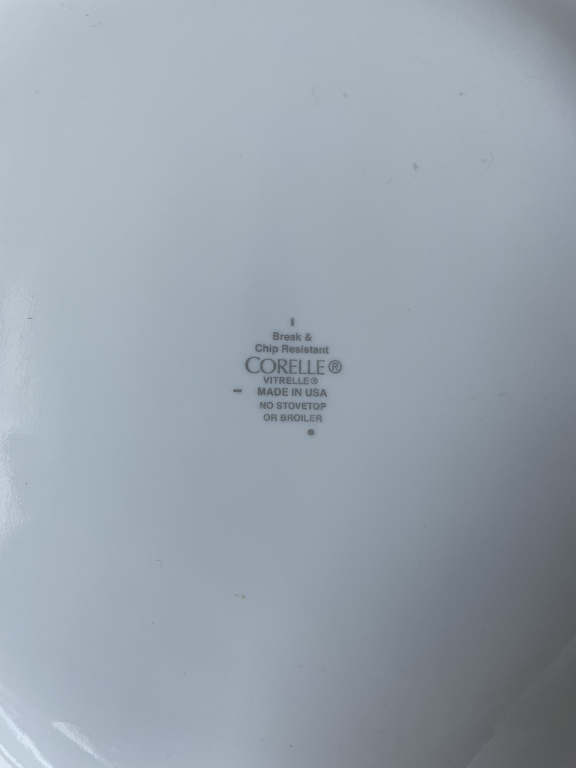 Mismatched Corelle plates - photo 4