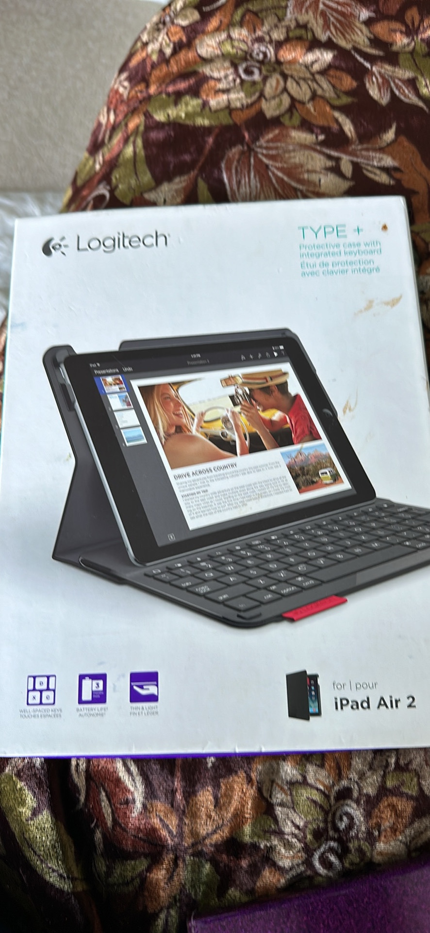 Logitech iPad Air 2 case and keyboard