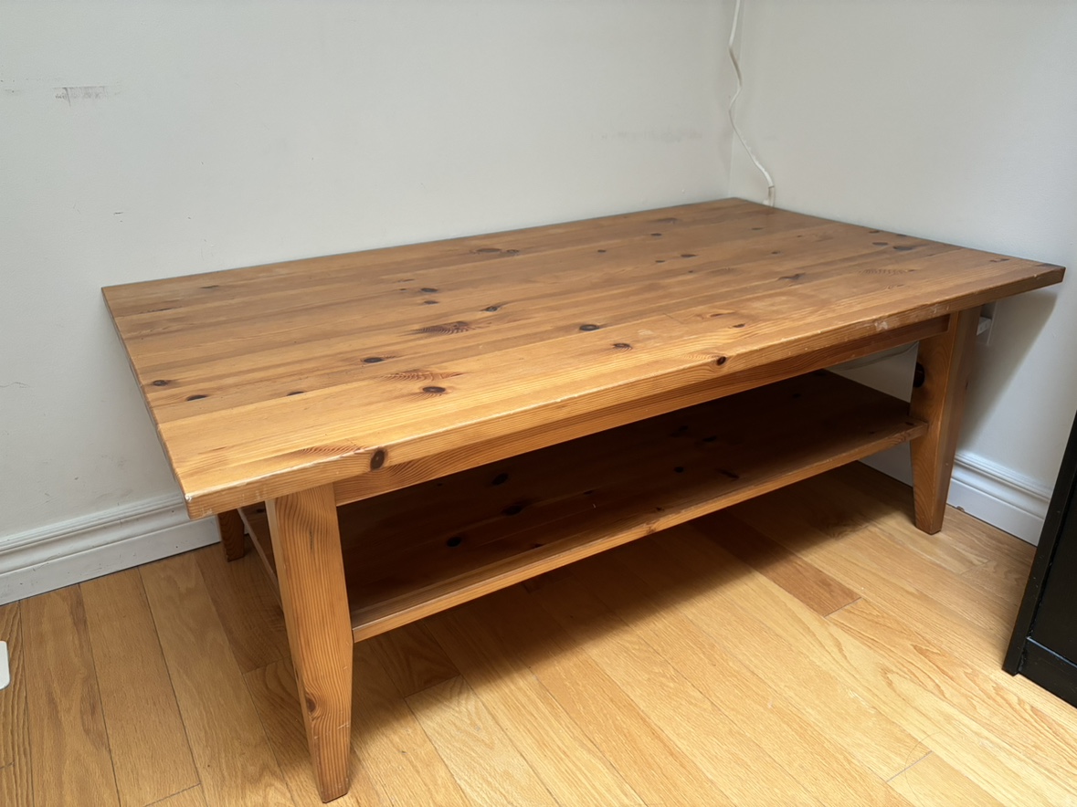 Wooden Coffee Table - photo 2