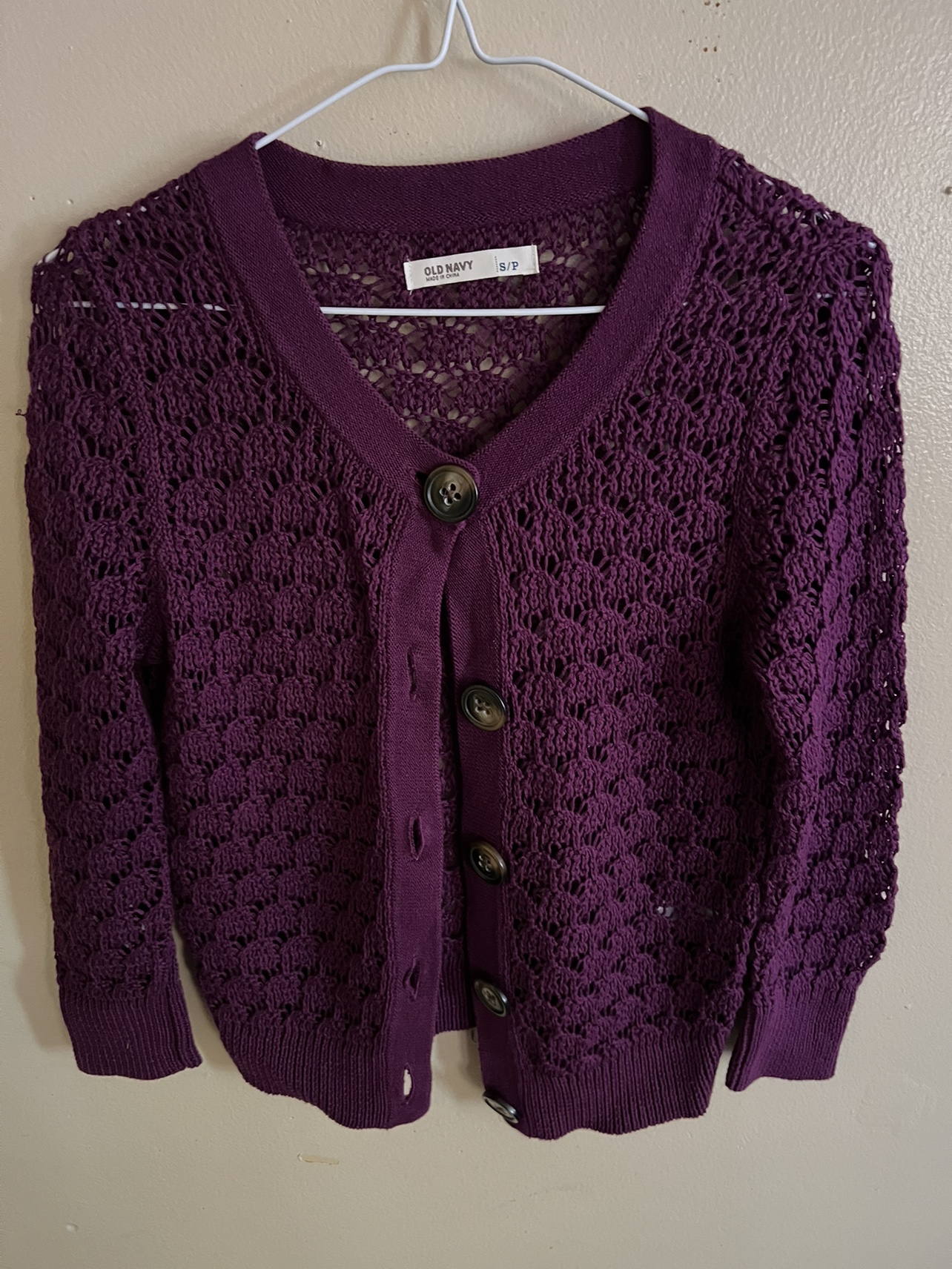 purple blazer