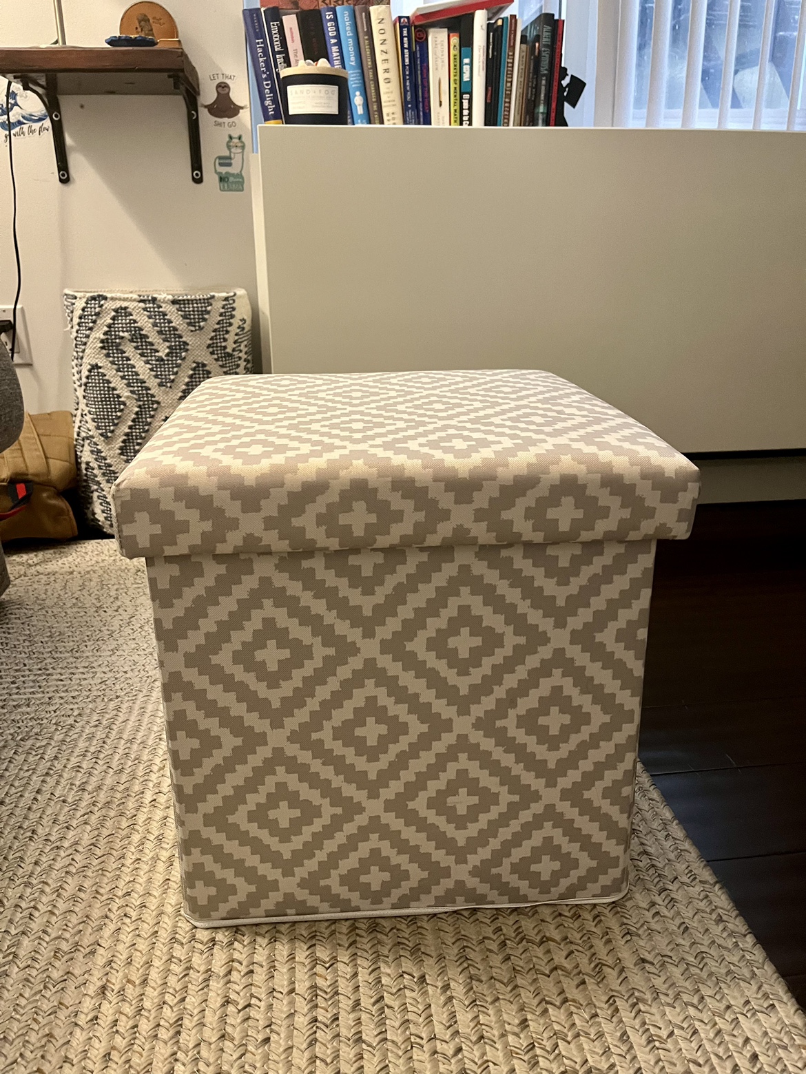 Full Collapsible Ottoman with Storage - photo 3
