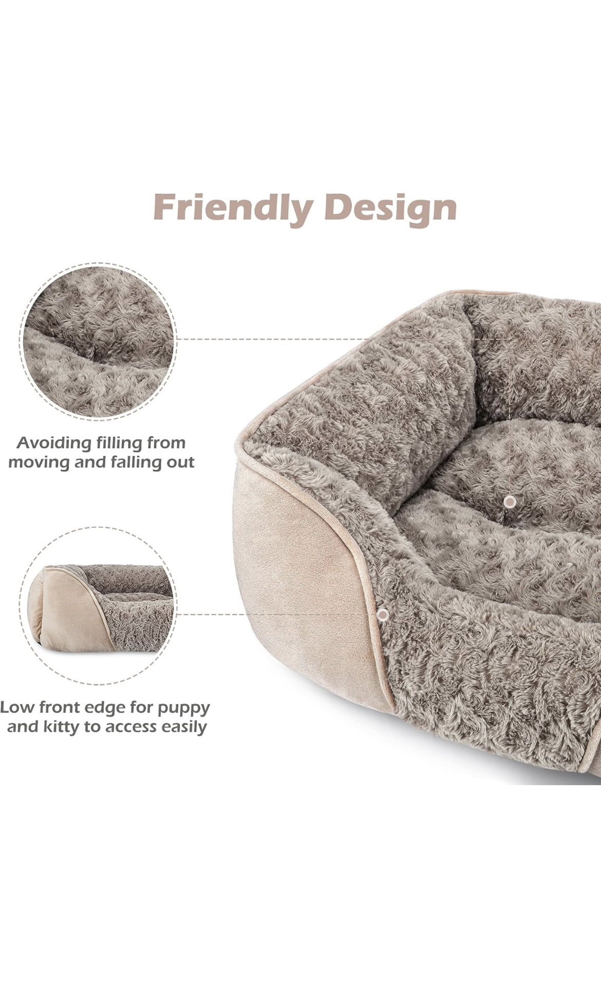 Orthopaedic dog bed for small and medium size dogs - photo 3