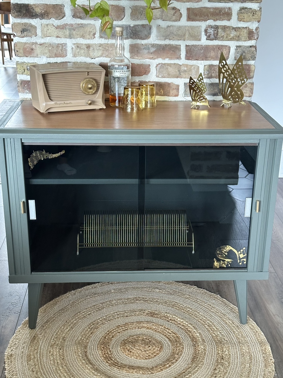 MCM Record Player/Stereo Cabinet