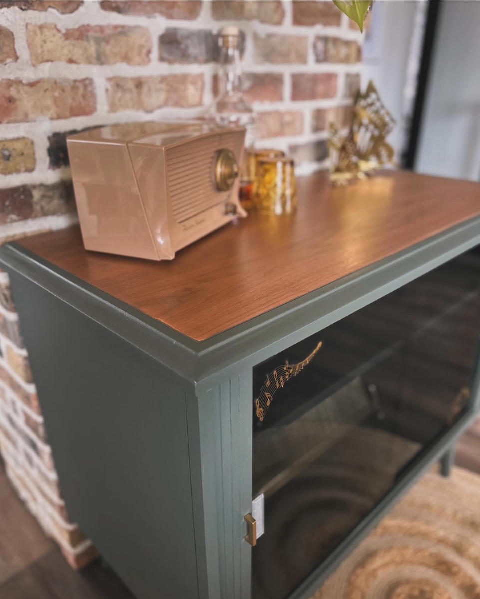 MCM Record Player/Stereo Cabinet - photo 4