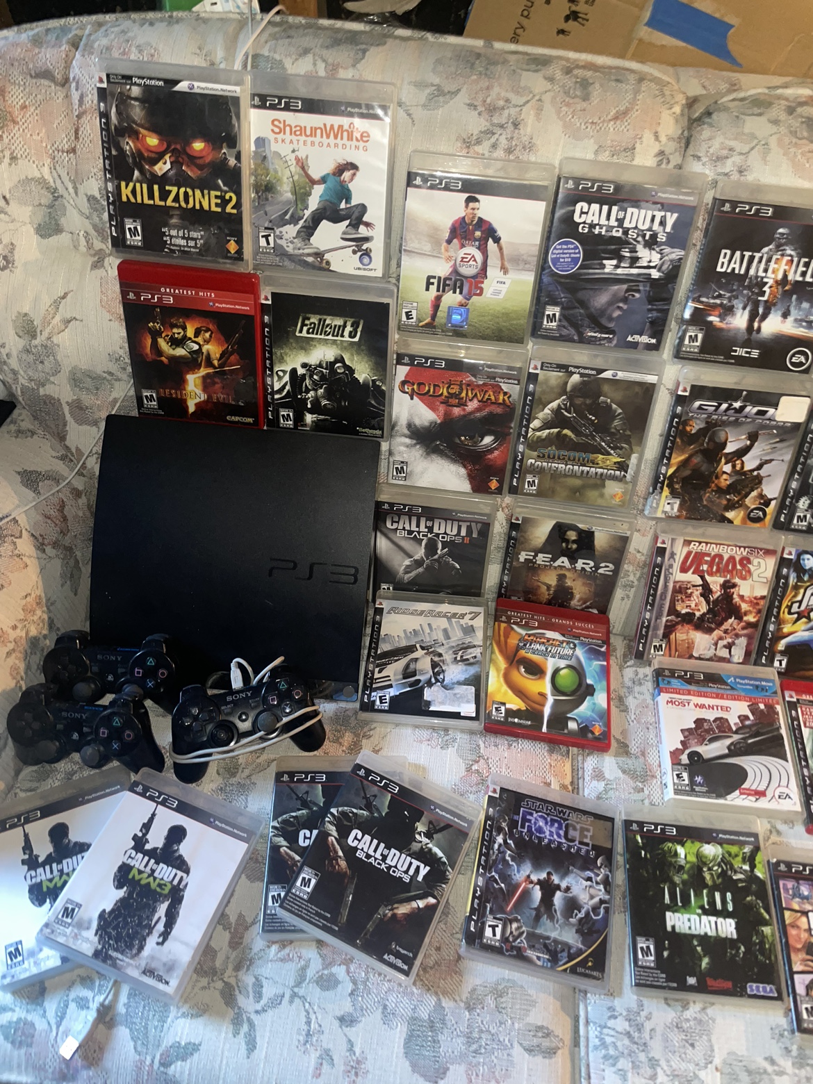 PS3 games/system/controllers - photo 2