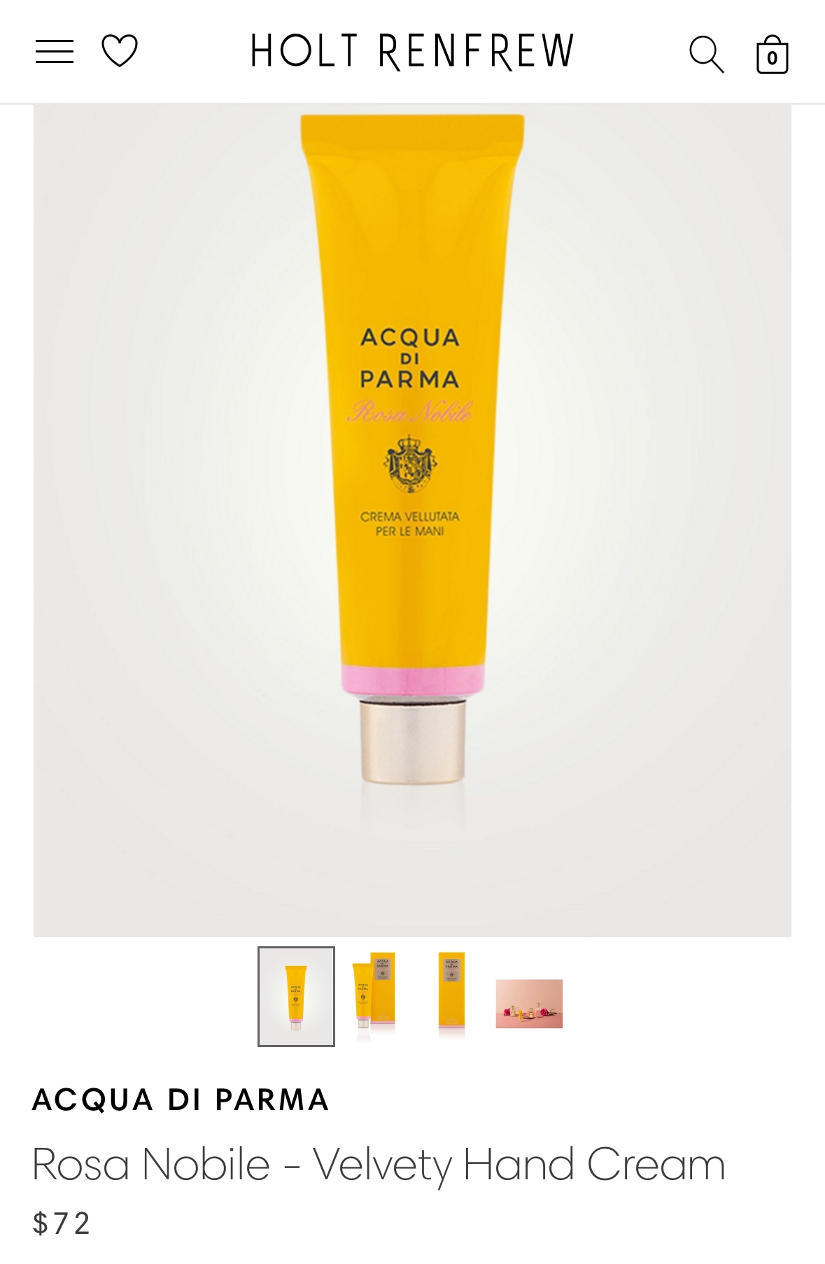 Aqua Di Parma rose hair perfume & rose hand cream brand new image indicator(3)