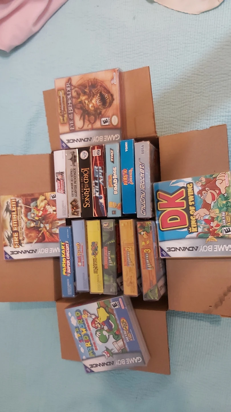 17 Complete in Box gba games thumbnail