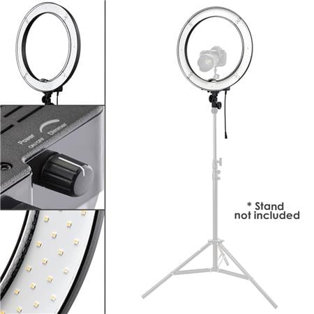 Flashpoint Selfie Light Ring 19" 55w LED Ring 5500k image indicator(2)