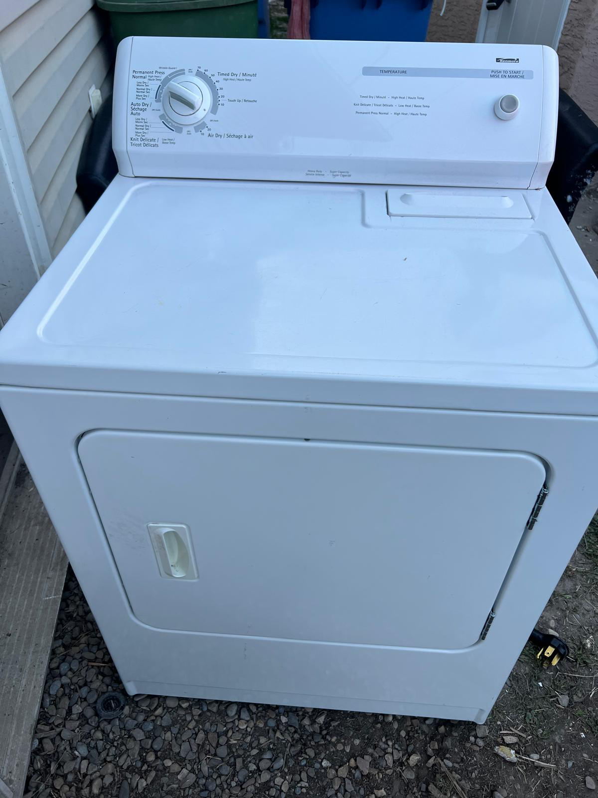 Kenmore Washing Machine and Drier - photo 2